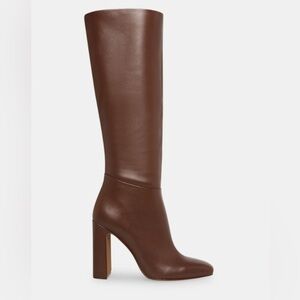 STEVE MADDEN ALLY BROWN LEATHER